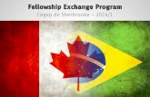 Brazilian-Canada - Fellowship Exchange Program Debriefing
