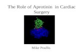 The Role of Aprotinin in Cardiac Surgery