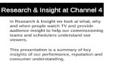 Channel 4 market audience research