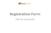 Registration form Tutorial
