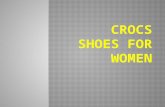 Crocs shoes for women