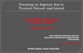 Creating An Agency That Is Valued, Trusted, & Loved