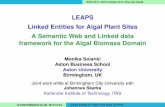 LEAPS: A Semantic Web and Linked data framework for the Algal   Biomass Domain