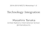 NECT Workshop 1-2 Technology Integration