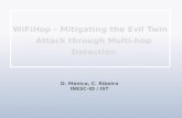 WiFiHop - mitigating the Evil twin attack through multi-hop detection