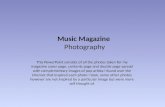 Music Magazine Photography