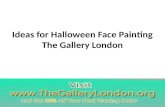 Ideas for Halloween face painting