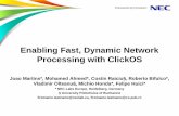 XPDS13: Enabling Fast, Dynamic Network Processing with ClickOS - Joao Martins, NEC