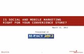 Balvor Convevo - Is Facebook and text marketing right for your convenience  store