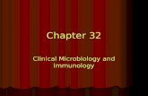 Chapter 32- Clinical Microbiology