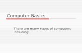 Cte I    Computer Basics
