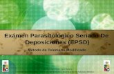 Exámen parasitológico seriado de  deposiciones (epsd)
