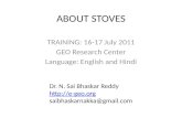 About stoves