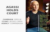 Case study agassi holds court ppt