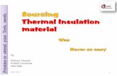 Radiant barrier foil , a way to Thermal insulation