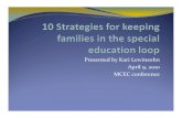 10 strategies for keeping families in the special education loop (1) [compatibility mode]