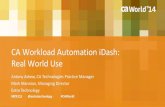 CA Workload Automation iDash: Real World Use