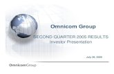 omnicom group  Q2 2005 Investor Presentation