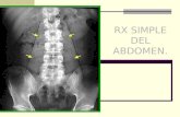 Estudio radiografico simple del abdomen. DRA MARROQUIN