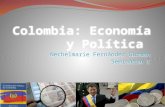 Aspectos Políticos y Económicos de Colombia
