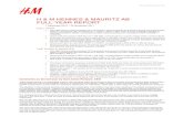 H&m hennes & mauritz full year report 2011