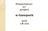 E sampark with c#.net
