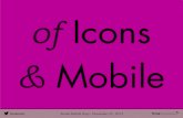 Of icons and mobiles