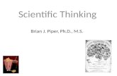 Research Methods: Scientific Thinking