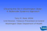 Clearing the Air in Washington State: A Statewide Systems ...
