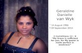 Geraldine life celebration service