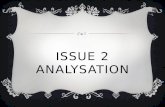 Issue 2 analysation
