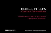 Contract Connections: Military Construction - Hensel Phelps