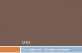 The volunteer satisfaction index