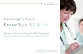 Patient Guide to CyberKnife®  Treatment