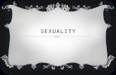 TV Drama: Sexuality