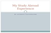 My study abroad experience slide show
