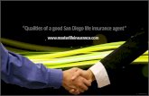 Qualities of-a-good-san-diego-life-insurance