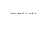 Erosion and deposition anna