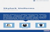 Skylark Uniforms, Chennai, Formal Uniforms