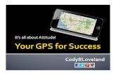 Attitude is your GPS for Success: In Your Personal & Professional Life