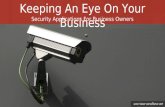 Keeping An Eye On Your  Business