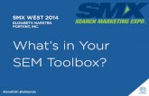 What’s in Your SEM Toolbox