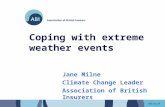 Coping with extreme weather events April 07
