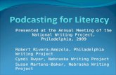 Podcasting For Literacy NWP 2009 PowerPoint