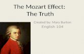 The mozart effect mary burton