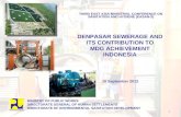 Denpasar Sewerage and Its Contribution to MDG Achievement