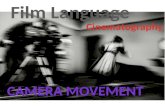 Film Language - camera movement