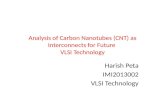 Carbon nanotubes (cnt) as interconnects for future