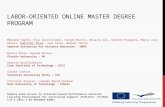 REV 2012 - Labor-Oriented Online Master Degree Program
