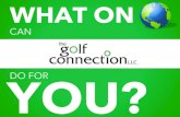 What on Earth Can The Golf Connection Do for You?